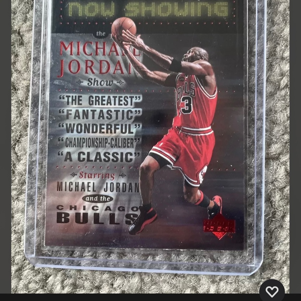 1999 Michael Jordan upper deck NS-30. RARE!